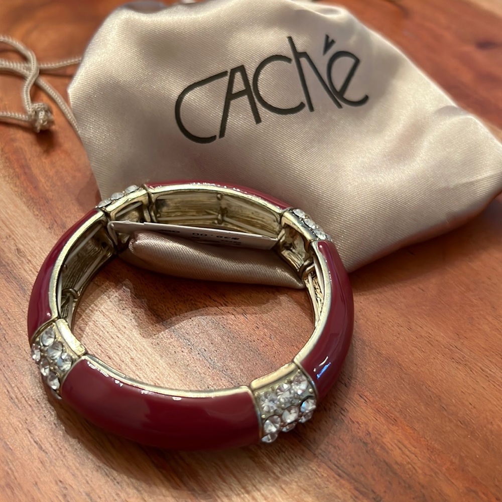 NWT CACHE STRETCH BANGLE BRACELET - Picture 10 of 10